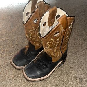 Old west cowboy boots